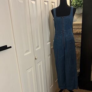 Madewell Denim Zip Jumpsuit